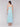 Crochet waistband lagoon-colored sleeveless maxi dress by Charlie B.