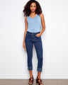 These jeans feature a skinny fit, perfect for a sleek silhouette. Crafted with attention to detail by Charlie B.