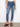 These medium blue denim pants offer a comfortable stretch fabric and chic design by Charlie B.