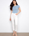These pants feature a skinny fit, offering a sleek and modern silhouette. Crafted with precision by Charlie B.
