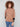 Brown funnel sweater with color-block animal print sleeves, offering a chic and modern look by Charlie B.