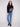 Stylish black sweater crafted with detailed jacquard floral accents and designed in a comfortable relaxed fit by Charlie B.