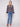 Navy sweater with folded cuffs, offering both style and comfort in a modern look by Charlie B.
