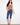 Blue capri jeans featuring stretch denim and a regular rise, perfect for casual outings by Charlie B.