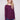 Berry knit sweater featuring a chic boat neck design and rounded hem by Charlie B.