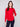 Crimson knit sweater featuring a stylish boat neck design, perfect for casual outings by Charlie B.