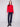 Chic crimson knit with long ribbed sleeves offers both comfort and style for any occasion by Charlie B.