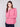 Heather rose knit sweater with a stylish boat neck, featuring long ribbed sleeves for a cozy fit by Charlie B.
