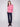 Heather rose knit sweater featuring long ribbed sleeves and a flattering silhouette by Charlie B.