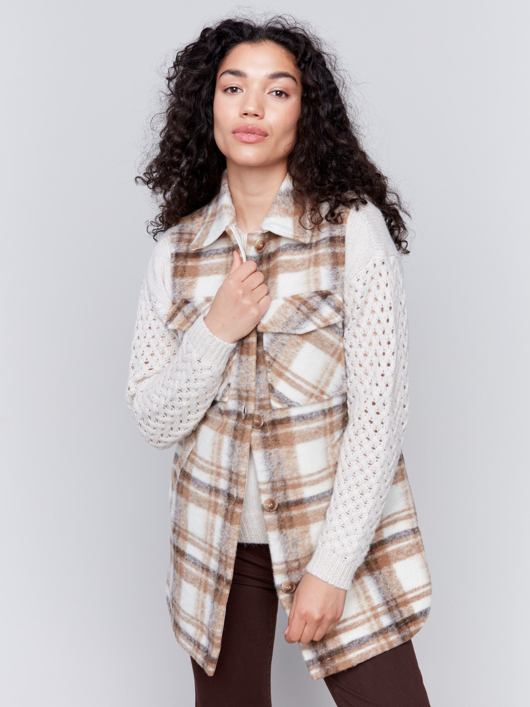 Boiled wool vest womens on sale