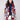 Crochet coat with tailored collar in a vivid plaid design, adding a touch of elegance to any outfit by Charlie B.