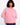 Pink sweatshirt featuring a crew neckline with ribbed detailing, offering a relaxed fit and casual style by Charlie B.