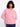 Pink sweatshirt featuring a crew neckline with ribbed detailing, offering a relaxed fit and casual style by Charlie B.