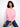 Pink sweatshirt with ribbed neck, hem and cuffs ensuring a snug fit while maintaining style and comfort by Charlie B.