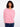 Relaxed pink pullover adorned with flower details, combining elegance and whimsy in one stylish piece by Charlie B.