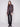 Mocha jacket with a hook-and-eye closure, adding elegance to the faux suede texture and zipper pockets by Charlie B.