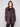 Stylish mocha jacket showcasing a lapel notch collar, enhancing its sophisticated faux suede appearance by Charlie B.