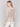 Stylish champagne crew neck sweater with intricate detailing by Charlie B.