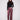 Cabernet metallic wax pants with a stylish flare fit and mid-rise waist, offering comfort and elegance by Charlie B.