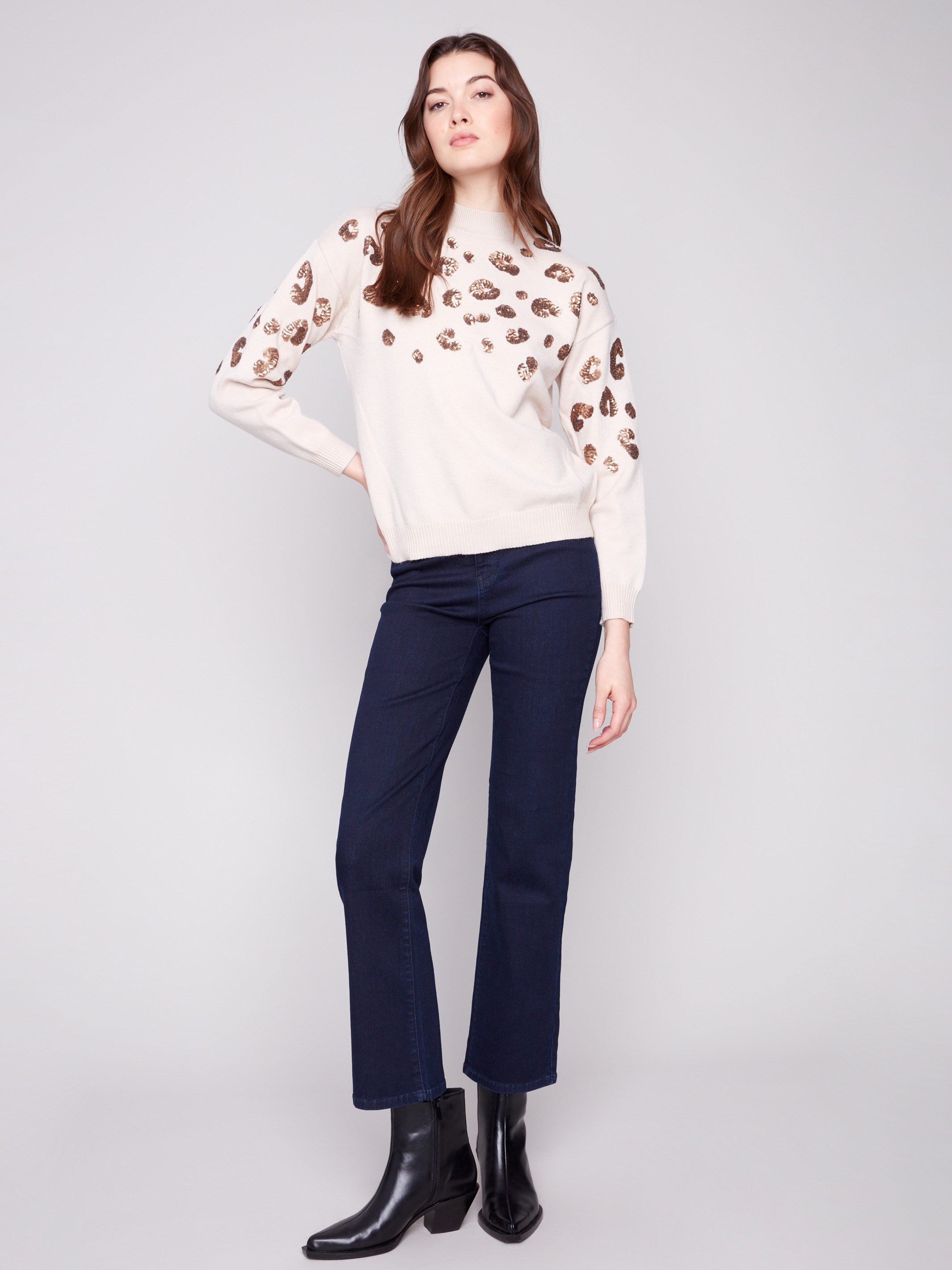 Long sleeve design ensures warmth and style for any season by Charlie B.