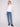 Stylish ecru mock neck sweater with beautiful crochet detailing, perfect for any occasion by Charlie B.