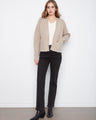 Cozy cardigan with an open-front design, perfect for layering over any outfit. Crafted for comfort and style by Charlie B.