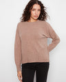 Elegant sweater with a crew neck and stylish drop shoulders, perfect for any occasion. By Charlie B.