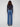 Back pockets enhance the practicality of these medium blue stretch denim jeans by Charlie B.