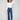 Indigo jeans with a flare leg design, crafted from stretch denim for added comfort and style by Charlie B.