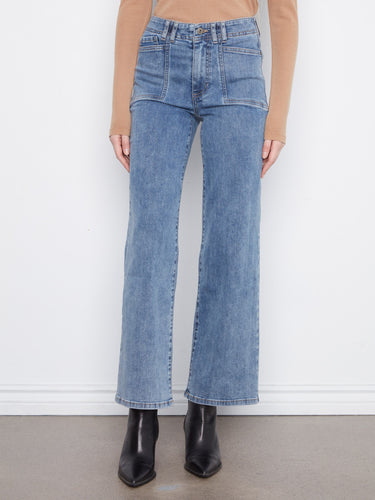 Crafted from stretch denim, these jeans provide flexibility and ease of movement for everyday wear by Charlie B.