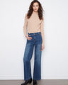 These jeans feature a wide leg design, offering a relaxed and stylish fit for any casual occasion. By Charlie B.
