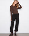 These pants feature a wide leg design, offering a relaxed and stylish fit. Made with quality fabric for comfort by Charlie B.