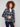 Stylish plaid boucle knit coat with convenient welt pockets, blending functionality and fashion by Charlie B.