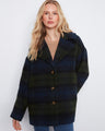 This chic coat features a tailored collar that adds sophistication to any outfit, crafted in a luxurious wool blend by Charlie B.