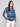 Sweater with a shadow print and boat neck, showcasing ribbed sleeves for a chic look by Charlie B.