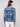 Stylish shadow print sweater featuring ribbed sleeves and distinctive boat neck design by Charlie B.