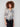 Blouse featuring a stylish tie-front option and animal pattern by Charlie B.