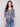 Elegant paisley blouse featuring a tie-front option and semi-sheer fabric for a chic look by Charlie B.
