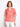 Printed Cotton Blend Half-Button Blouse - Scarlet