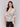 Crew neck blouse with abstract pastel pattern by Charlie B.