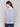 Short dolman sleeve blouse featuring fish patterns by Charlie B.