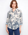 A stylish shirt featuring a classic button-up closure, perfect for a casual yet polished look. Crafted with care by Charlie B.