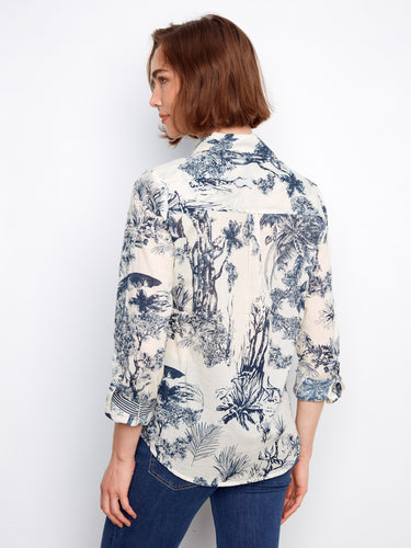 Featuring a refined shirt collar, this piece adds sophistication to any outfit. Meticulously designed with flair by Charlie B.