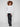 Elegant white sweater featuring black cheetah print and ribbed hemline and cuffs for a snug fit by Charlie B.