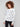 Stylish white sweater adorned with black cheetah print, highlighted by its comfortable crew neck by Charlie B.