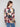 Dolman sleeves enhance the comfort and style of this abstract patterned sweater by Charlie B.