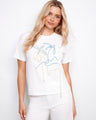 This stylish tee features a crew neckline, adding a classic touch to any casual outfit. Perfect for everyday wear by Charlie B.