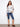 Flowery print fishnet crochet sweater with comfortable slit hem and V-neck style by Charlie B.