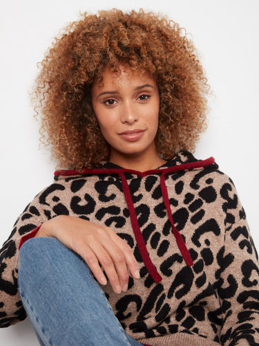 This sweater's animal print design makes it an eye-catching choice for any casual day out or cozy night in. By Charlie B.
