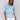 Blue paisley-patterned blouse with a round neckline, crafted from 100% cotton by Charlie B.